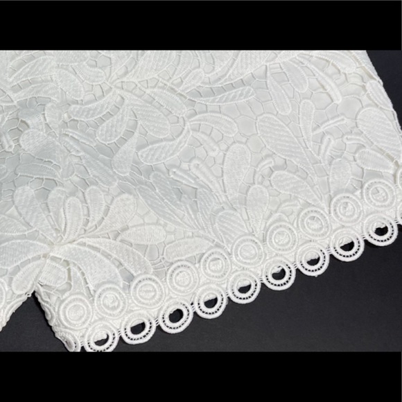 PARKER Designer Lace Shorts Dressy Lace Size 4 - Picture 8 of 16